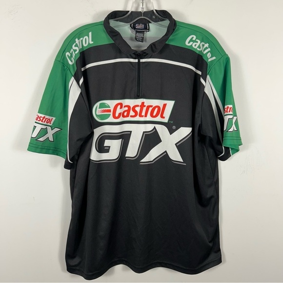 ❤️ Castrol GTX Cyclist Mens top XL - Picture 3 of 9